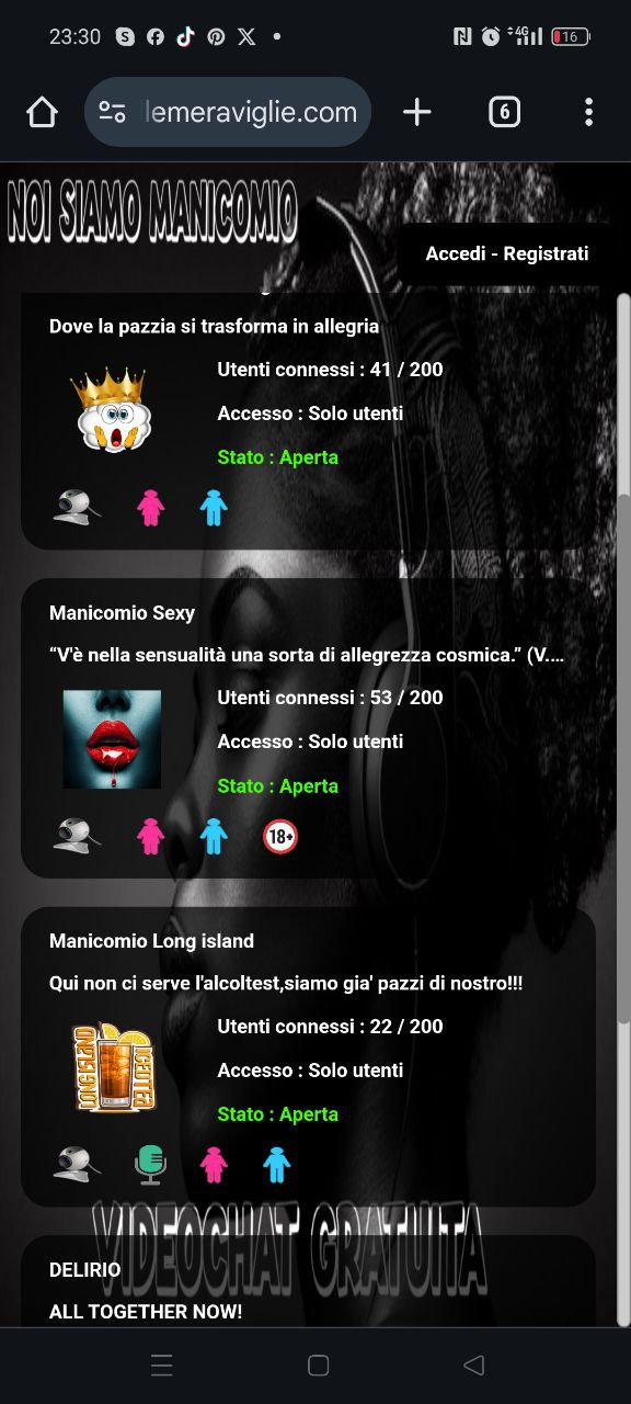 Manicomio delle Meraviglie Interface 1